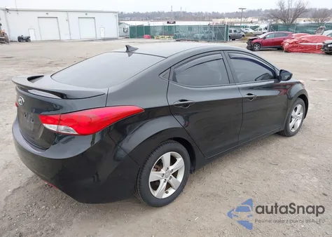 2011 Hyundai Elantra Gls из США, поврежденный, VIN 5NPDH4AE3BH020342